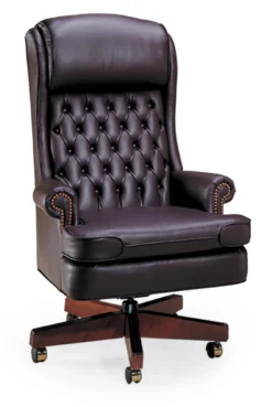 Bedford Traditional Tufted Back Swivel