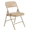 1200 Series Premium Vinyl Upholstered Steel Folding Chair, Carton Of 4 -Office Chair Shop 1201 01 45595.1659461585