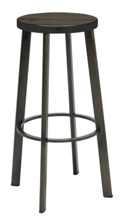 Metro Metal Stool With Wood Or Steel Seat Bar Height -Office Chair Shop 1322 metro stool BN 09679.1526564212