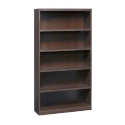 Aberdeen Laminate Bookcases, 3 And 5 Shelf -Office Chair Shop 16101 AB5S36LDC FrontAngle 72931.1635971978