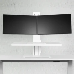 QuickStand Eco Dual Monitor Sit Stand Desktop -Office Chair Shop 17 humanscale quickstand eco 13 51224.1594043259