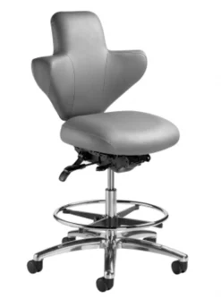Surgeon Console Stool -Office Chair Shop 1864DS 45 Grey Office Chair 12116.1467746350