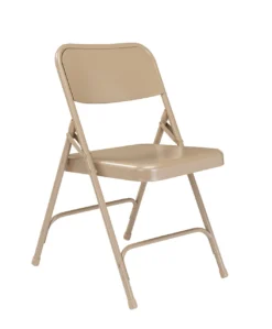 200 Series 18 Gauge Steel Folding Chair, Carton Of 4