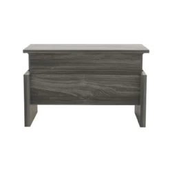 Aberdeen® 72" Height-Adjustable Conference Front Desk With Base -Office Chair Shop 24188 ARDH7236LGS Front 23050.1635968834