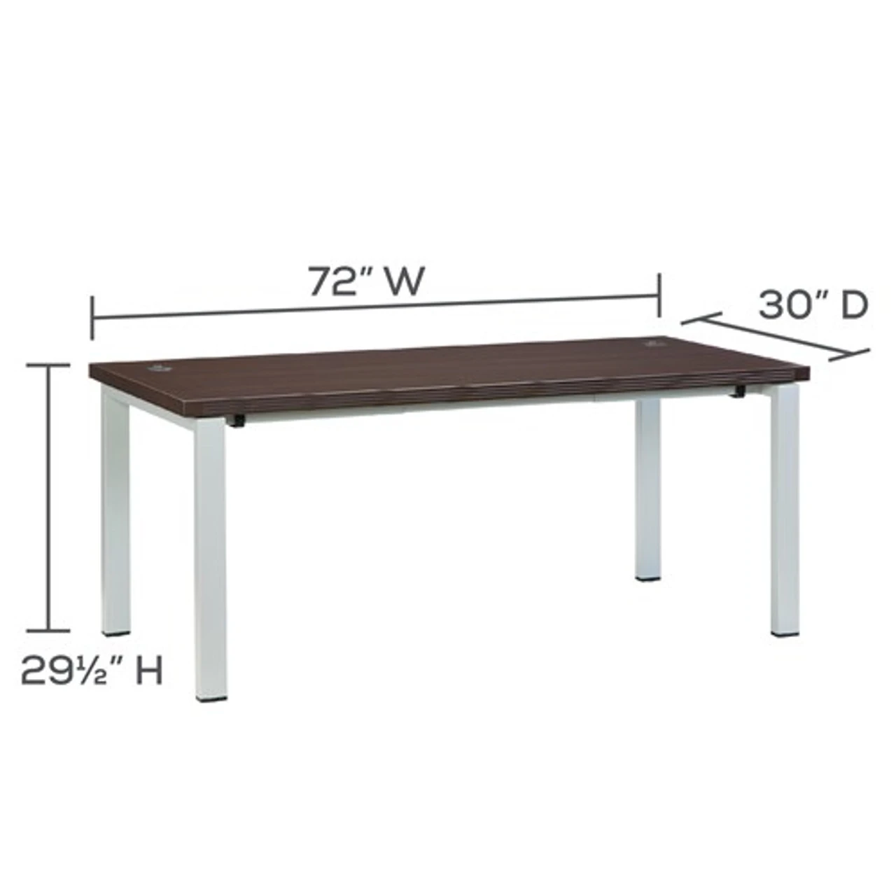 Aberdeen® Series 72” Table Desk 5 Aberdeen® Series 72” Table Desk - Image 3