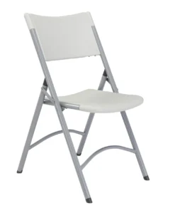 600 Series Heavy Duty Plastic Folding Chair, Carton Of 4