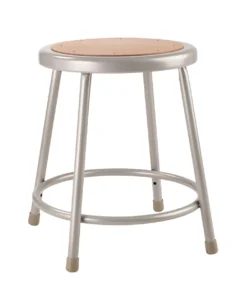 6200 Series 18" Heavy Duty Steel Stool, Carton Of 2