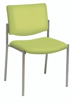 Evolve Upholstered Guest Stacking Chair -Office Chair Shop 631 1310FB SL Apple Green 76032.1510779559