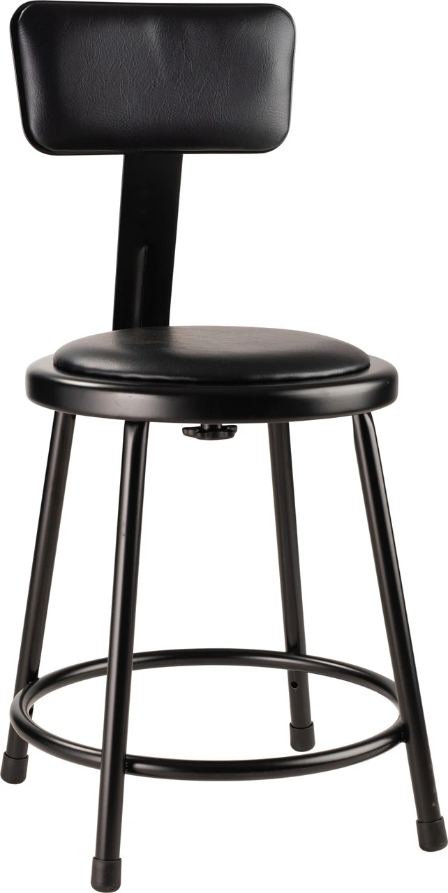 6400 Series 18" Heavy Duty Vinyl Padded Steel Stool, Carton Of 2 7 6400 Series 18" Heavy Duty Vinyl Padded Steel Stool, Carton Of 2 - Image 5