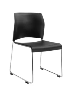 8800 Series Cafetorium Plastic Stacking Chair, Carton Of 4