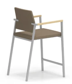 Avon Fully Upholstered Guest Hip Chair -Office Chair Shop Avon AV1491G6 v5 COSE NAT SLV HipChair HI 91077.1496850845