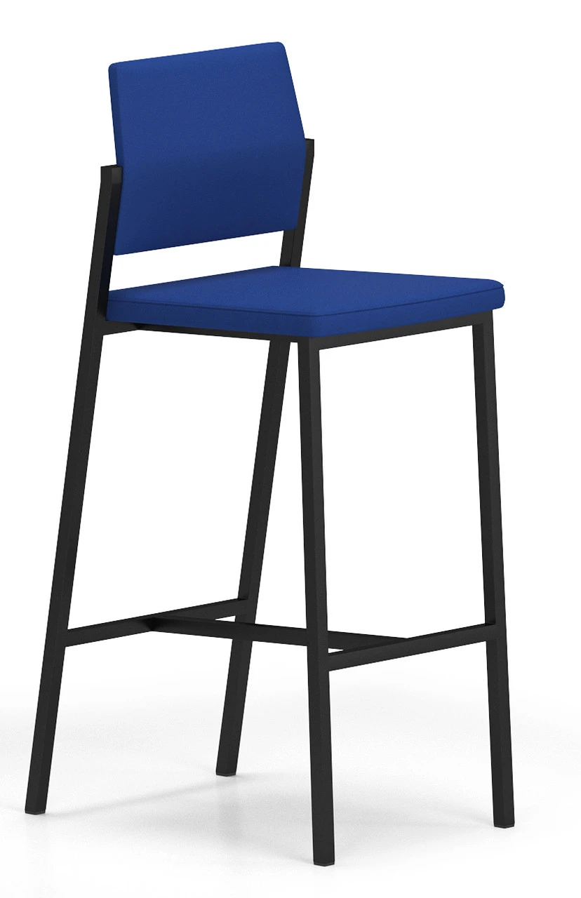 Avon Fully Upholstered Guest/Reception Stool 3 Avon Fully Upholstered Guest/Reception Stool