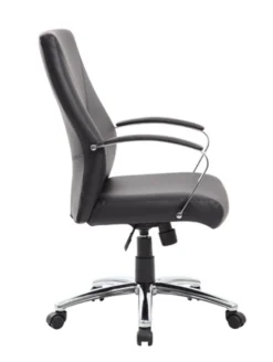 Eco Leather Executive Conference Chair -Office Chair Shop B10101 BK RV 82389.1560177827
