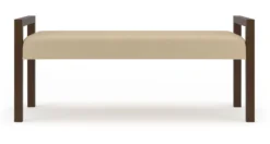 Brooklyn Wood Two Seat Bench