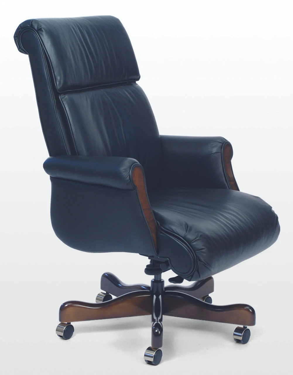 Belmont Traditional Swivel Wood Accents 3 Belmont Traditional Swivel Wood Accents