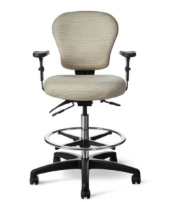 Classic Vinyl Healthcare Stool With Seat Slider -Office Chair Shop CL47 1 59592.1682432996