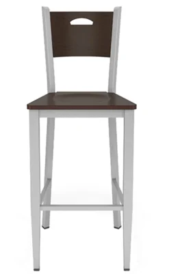 Concord Cafe Stool With Wood Seat