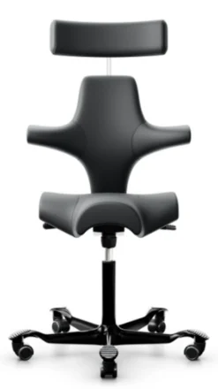 HAG Capisco 8107 Black Highlands Leather / Open Box