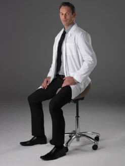 Bambach Classic Ergonomic Saddle Stool With Backrest -Office Chair Shop Dentist 46889.1684938078