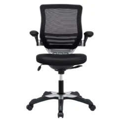 Hunter Leather Flip Arm Management Task 12 Hunter Leather Flip Arm Management Task -Office Chair Shop EEI 595 BLK 7 50944.1695230913