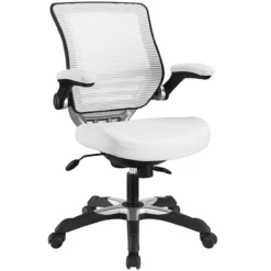 Hunter Mesh Back Leatherette Seat Task Chair -Office Chair Shop EEI 595 WHI 1 07795.1517343652