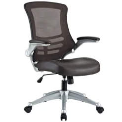 Flip Arm Ergonomic Task Chair -Office Chair Shop EEI 210 BRN 95120.1446564470
