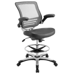Flip Arm Ergonomic Medium Height Stool 8 Flip Arm Ergonomic Medium Height Stool -Office Chair Shop EEI 211 GRY 26295.1446569827