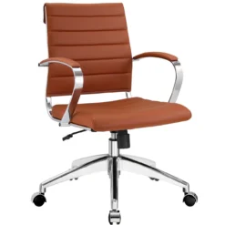 Hally Faux Leather Medium Back Task -Office Chair Shop EEI 273 TER 52889.1447349334