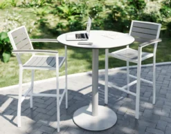 Eveleen Aluminum Frame Stool 8 Eveleen Aluminum Frame Stool -Office Chair Shop Eveleen White Bar set feature 90069.1582037262