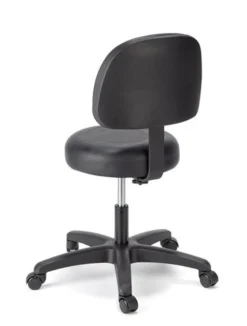 Cramer Fusion Round Med Tech Lab Stool W/ Back -Office Chair Shop FusionRRoundStool Back Desk2s.max 600x600 39305.1620914417