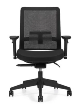 Global Factor 5541 Mid Mesh Back With Weight Sensing Synchro-Tilter And Seat Slider