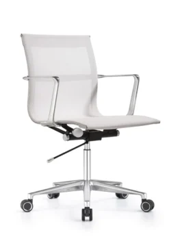 Joan Mesh Mid Back -Office Chair Shop Joan Mid White 3 05347.1618501258