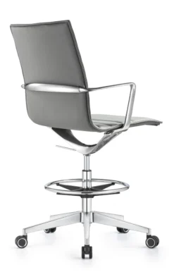 Joe Mid Back Stool 14 Joe Mid Back Stool -Office Chair Shop Joe Stool 45 Degree Back Midtown Gray 17178.1542832953