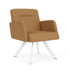 Willow Swivel Guest Chair -Office Chair Shop LinetteToffeeWhtlegs 03550.1657049219