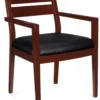 Luxhide Wood Guest Chair -Office Chair Shop Luxhide Wood Guest Chair 24209.1435687605