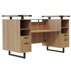 Mirella Laminate Reception Desk -Office Chair Shop MRRD78SDD MRRD90SDD FrontAngle 89257.1554991601