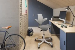 HAG Capisco Puls Saddle Chair Upholstered Seat/ 5 Day Express Ship -Office Chair Shop OCUSA 8020 EXP GREY 79429.1697221800