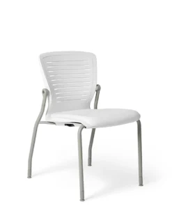 Active Guest Chair -Office Chair Shop OM5 AG armless all colors 3qtr Arctic White 32982.1642027377