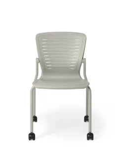 Active Guest Chair -Office Chair Shop OM5 AG Palladium grey frame w Casters 09139.1642027483