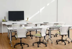 Active Tasker Chair With Upholstered Seat -Office Chair Shop OM5ATUP 58147.1642113368