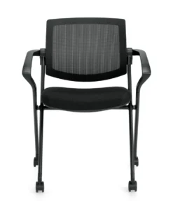 Mesh Back Flip Seat Nesting Chair 15 Mesh Back Flip Seat Nesting Chair -Office Chair Shop OTG11340B MS20 Front 54677.1504813907