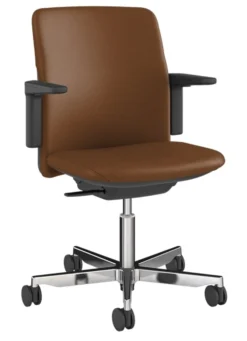 Humanscale Path Eco Tasker -Office Chair Shop PathCorvaraSaddletanPolalumBLKADJ 40173.1652980275
