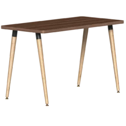 Reya Laminate Desk W/ Bamboo Legs -Office Chair Shop ReyaBamboo Tapered Black Angled24x48x1125 WalnutAmati 15R 1024x10242x 81035.1605810496