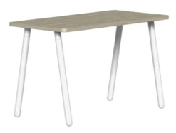 Reya Desk With Metal Legs -Office Chair Shop SOIreyaSandWHT 25576.1605128468