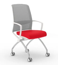 Tizu Training & Nesting Chair -Office Chair Shop Situ 45 LG Red 19965.1688761263