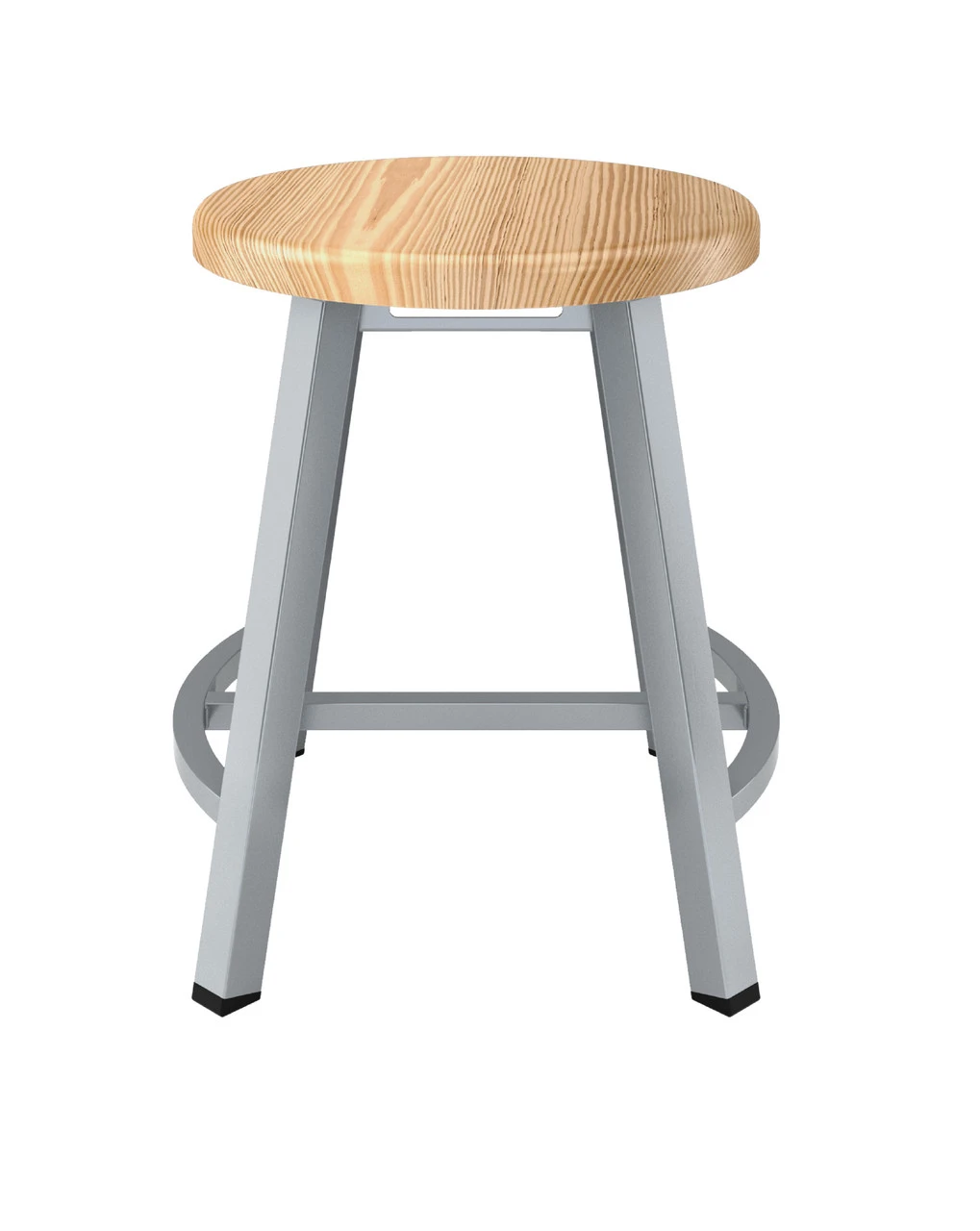 18" Titan Stool With Wood Seat, Carton Of 2 4 18" Titan Stool With Wood Seat, Carton Of 2 - Image 2