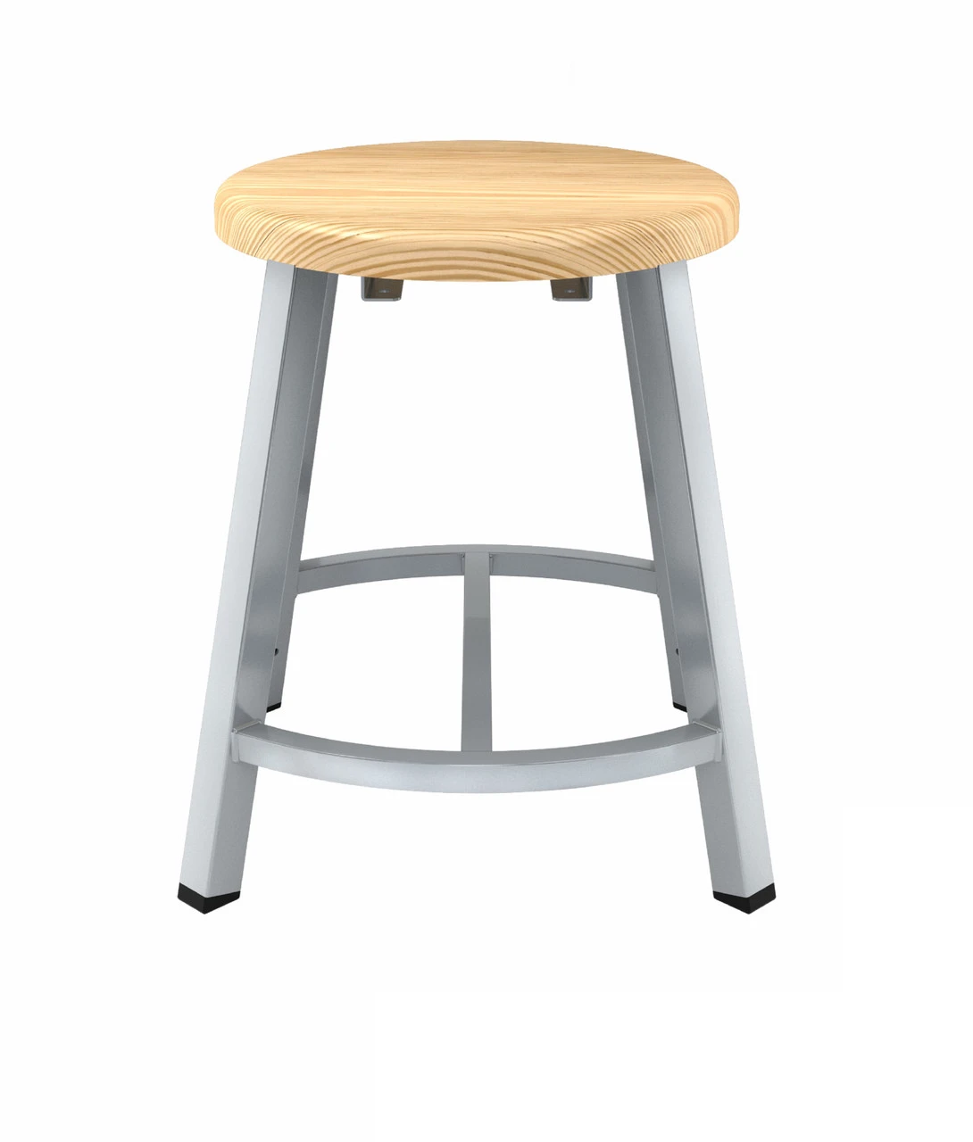 18" Titan Stool With Wood Seat, Carton Of 2 5 18" Titan Stool With Wood Seat, Carton Of 2 - Image 3