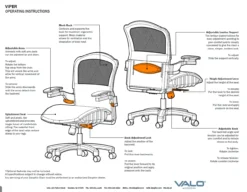 Viper Executive Ergonomic Tilter -Office Chair Shop ViperInstructions 99369.1695922776