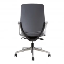 Auburn Conference Chair Quickship -Office Chair Shop auburn conference executive chair in grey express polyurethan back view md 27385.1624457156