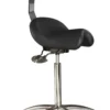 Bambach Classic Ergonomic Saddle Stool With Backrest 2 Bambach Classic Ergonomic Saddle Stool With Backrest -Office Chair Shop ergoback 15613.1684938024